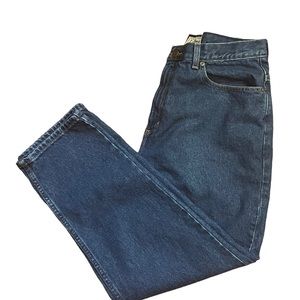 LL Bean woman’s original fit jeans, size 14 petite